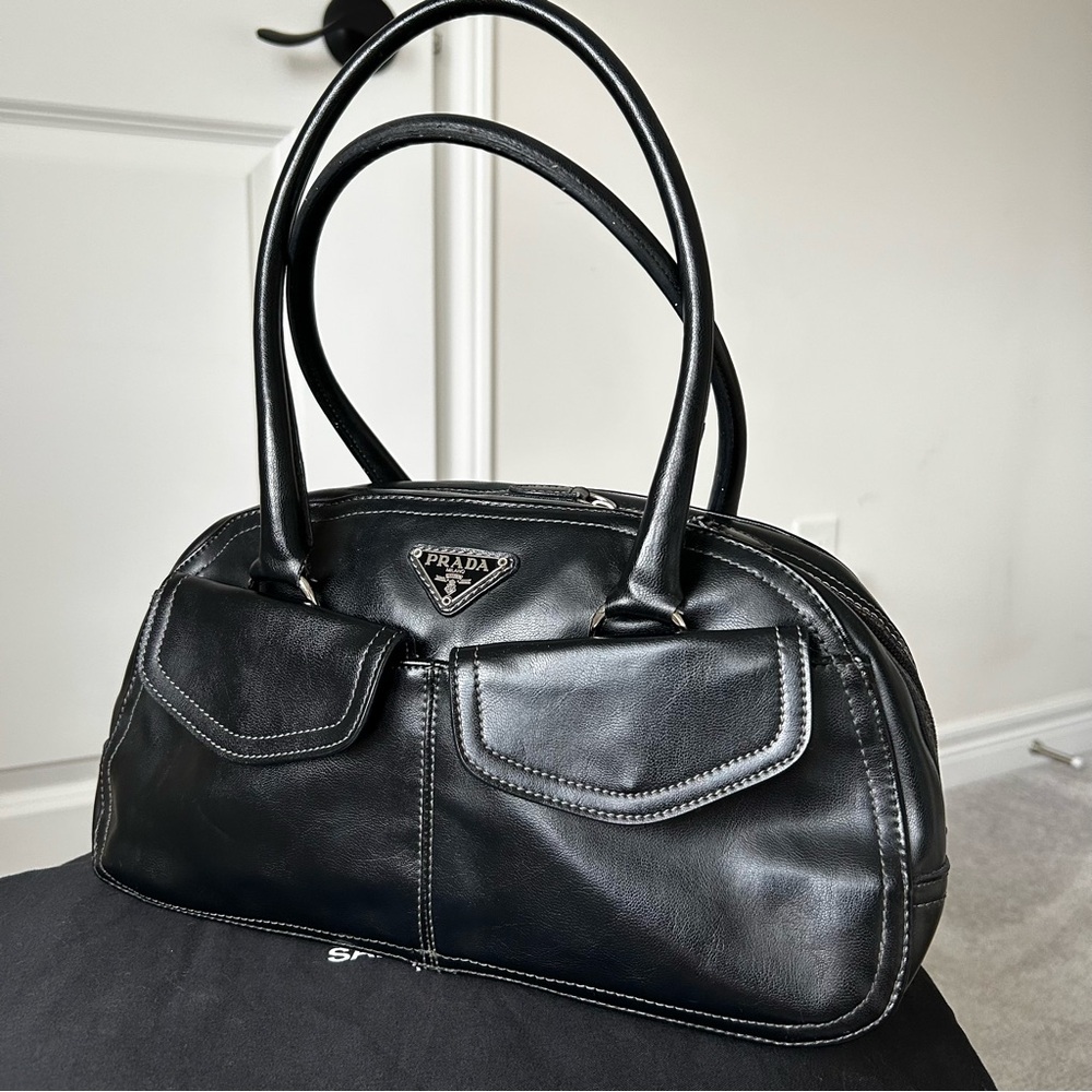 Sold: Prada Vintage Bowling Bag 90s